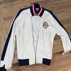 Ralph Lauren Polo White and Navy Jacket